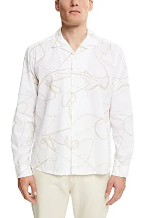 ESPRIT Collection Herren 072eo2f305 Hemd, Weiß, XXL EU
