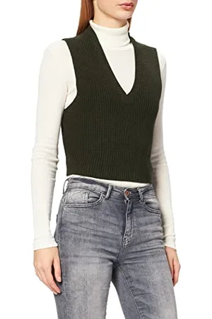 Noisy May Damen NMROSSITA V-Neck Knit Vest BG Weste, , L