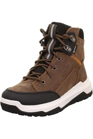 Superfit Space Schneestiefel, BRAUN/ORANGE 3000, 33 EU Schmal
