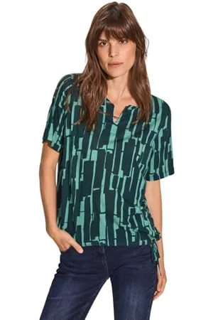 CECIL Damen B321907 Bedrucktes T-Shirt, , 36