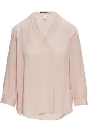 QS by s.Oliver Viskose-Crêpe-Bluse mit 3/4 Arm 44