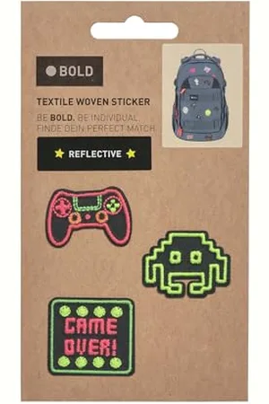 LÄSSIG Unisex Kinder Textilsticker Reisezubehör- Gepäckanhänger, , Einheitsgröße