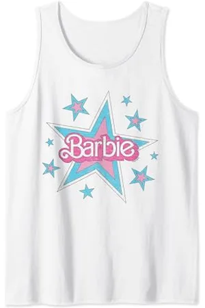 Barbie Vintage-Logo mit Sternen Tank Top