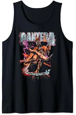 Pantera Offizielle Cowboys von Hell Riding Skelett Tank Top
