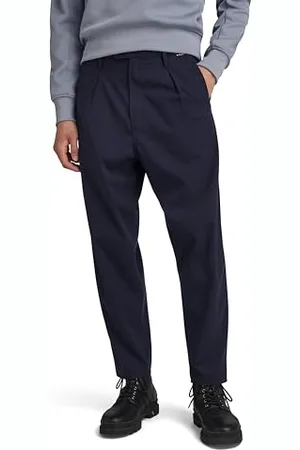 G-Star RAW Herren Unisex Pleated Chino Relaxed, , 38W / 36L