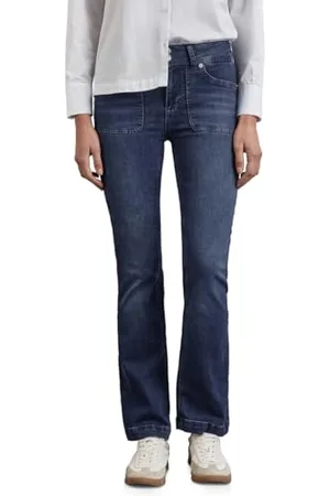 Street one Damen A378418 Bootcut Jeans,Blau,30