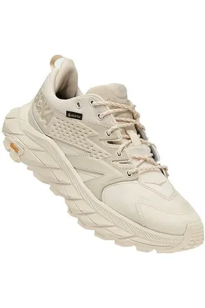 Hoka One One ONE ONE Anacapa Low GTX, Unisex-Erwachsene Wanderschuhe, Eggnog/Shifting Sand, 42 2/3 EU