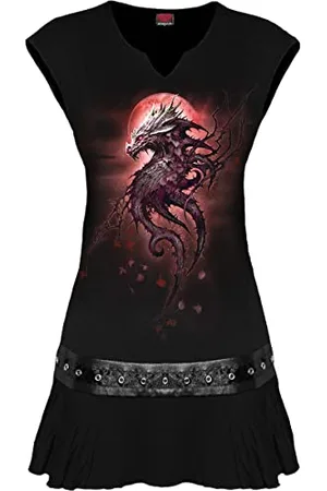Spiral Damen F108 Lässiges Kleid, , S