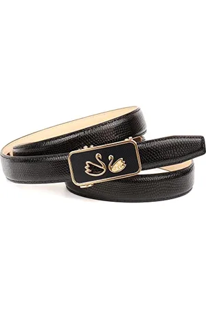 Anthoni Crown Damen Ledergürtel Gürtel, , 80