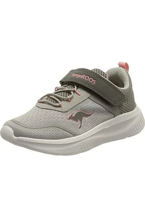 KangaROOS K-FT Tech EV Sneaker, Vapor Grey/Dusty Rose, 32 EU