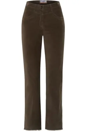 Brax Laura Kick 6/8 Magic Waist, Soft Corduroy, super Slim