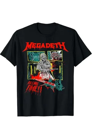 Megadeth Zerstöre die Welt. Zeit totschlagen. T-Shirt