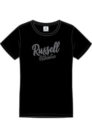 Russell Athletic A31321-IO-099 STEFI-S/S Crewneck Tee Shirt T-Shirt Damen Black Größe S