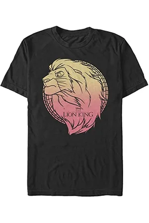 Disney Unisex The Lion King Jewel Of The Savannah Organic Short Sleeve T-shirt, , S