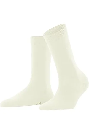 Falke Damen Socken Softmerino W So Wolle Baumwolle einfarbig 1 Paar, , 41-42