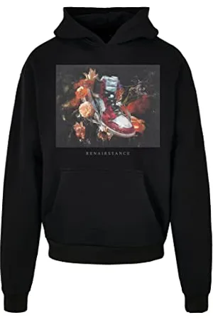 Mister Tee Herren Renairssance Painting Oversize Hoodie M Black
