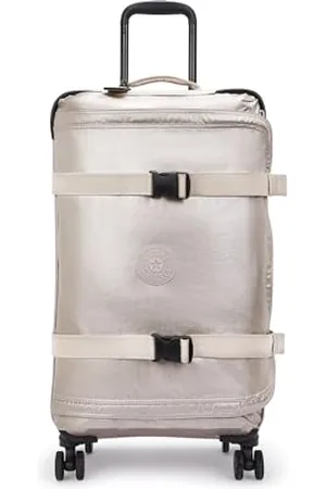 Kipling SPONTANEOUS M Mittelgroßes Rollgepäck, hochkant, (Silber)