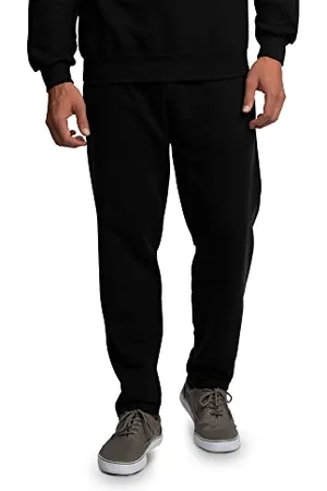 Fruit Of The Loom Herren Eversoft Fleece Open Bottom Sweatpants with Pockets, Relaxed Fit, Moisture Wicking, Breathable Trainingshose, , Groß