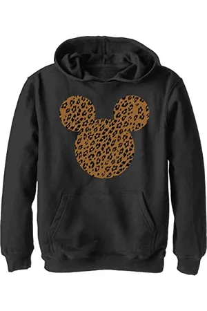 Disney Mickey Classic - Cheetah Mouse YTH Hoodie Black 5/6