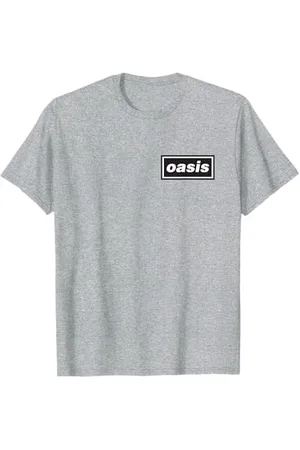 Oasis – Pocket Hit Logo Grey T-Shirt