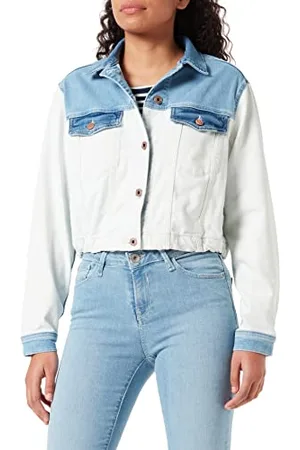 Pepe Jeans Damen PL402051 Jacke, 000 Denim, 38/M