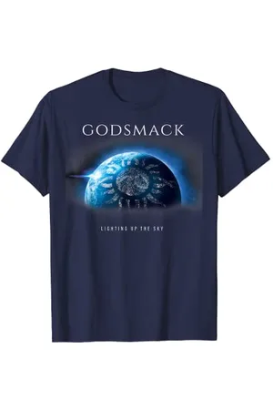 Godsmack – Lighting Up The Sky Navy T-Shirt