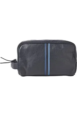 JACK & JONES Jacanthony Leather Toiletry Bag