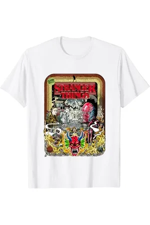 Stranger Things Promo-Comic Die Party Vecna Sepia Vintage T-Shirt