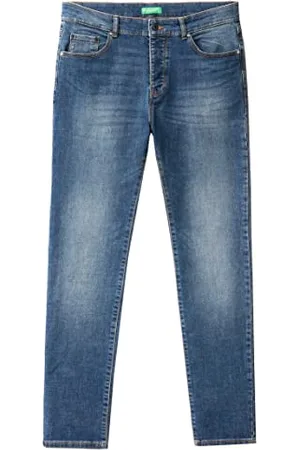 Benetton Herren Pantalone 4GZ757B98 Jeans, Blau Denim 911 01, 29