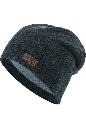 Sterntaler Baby Jungen Slouch-Beanie Melange Mütze - Gefüttert Mit Weichem Baumwoll-Fleece - , 47