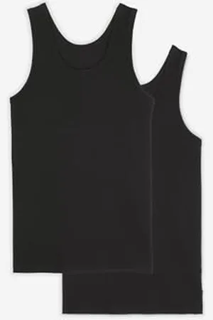 Marc O’ Polo Marc O´Polo Men Iconic Rib 2-Pack Tank Top, Black