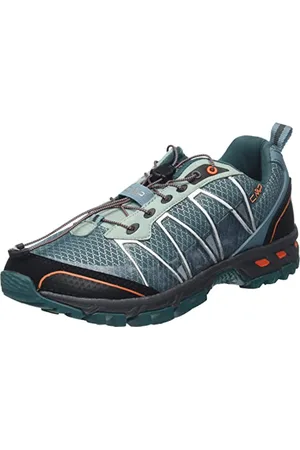 CMP Herren ALTAK Trail Shoe Laufschuhe, Eisblau-Orange-Schwarz-Grau (Artic-Flame), 39 EU