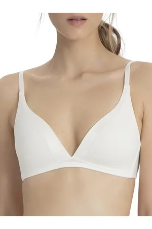 Calida Cate Triangel-Soft-BH mit Schale Damen, verstellbare Träger, mit Satinblende, bügellos
