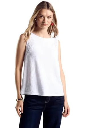 Street one Damen A321751 Struktur-Top, White, 44
