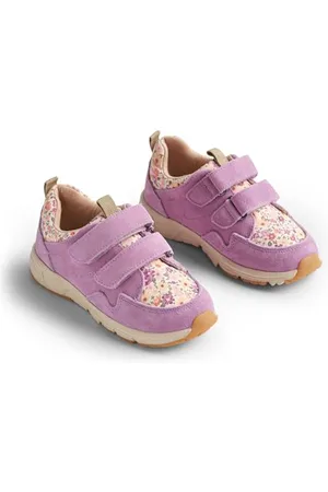 WHEAT Sneaker mit zweifachem Klett und Print - Unisex