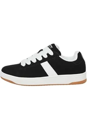 JACK & JONES Herren Jfwmiles Syn Suede Sneaker Sn, Black, 43 EU