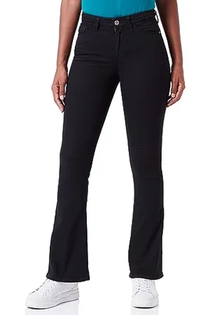 VILA VIBETTY CHI00 RW Flared Jeans BLK- NOOS