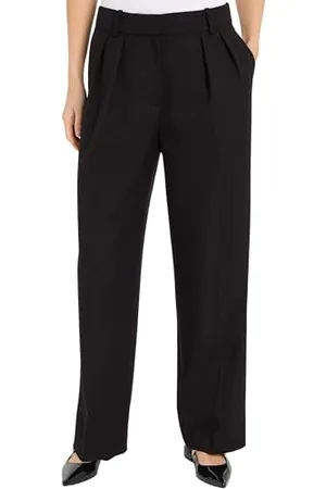 Tommy Hilfiger Damen Stoffhose Relaxed Fit Business Hose, , 36