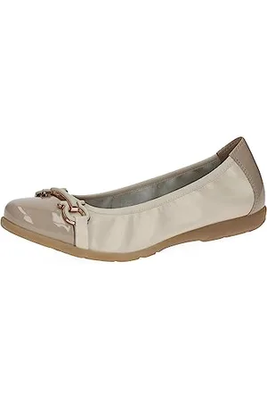 Caprice Damen 9-9-22172-20 Ballerina, Cream NAP.Comb, 36 EU