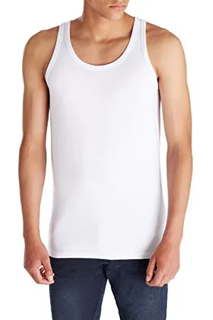 JACK & JONES Male Tanktop Basic-White, XL