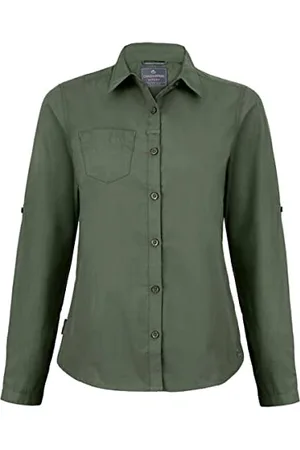 Craghoppers Damen Expert Womens Kiwi Long Sleeved Shirt Hemd mit Button-Down-Kragen, , 8