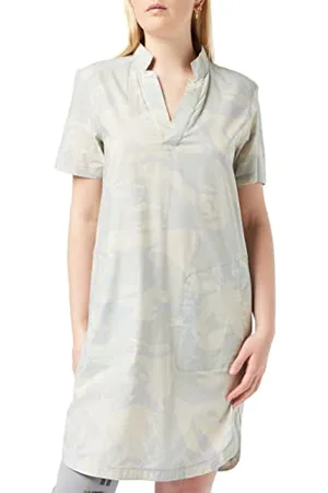 G-Star RAW Damen Millery V-Neck Shirt Kleid