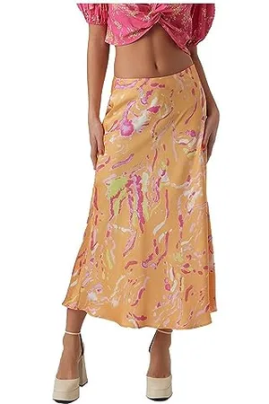 VERO MODA VMHEART OLI HW 7/8 Skirt WVN CE