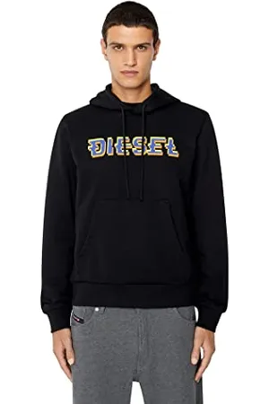 Diesel _S-GINN-HOOD-K27 FELP_SHIRT_Schwarz_L