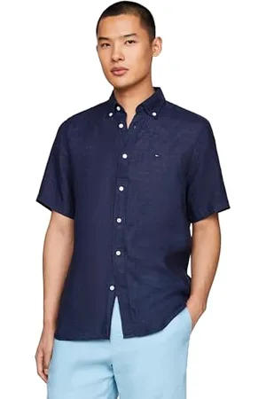Tommy Hilfiger Herren Hemd Kurzarm, , S