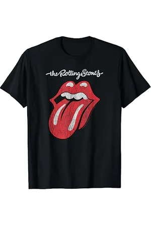 The Rolling Stones Rolling Stones Offizielle Script Zunge T-Shirt