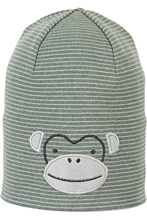 Sterntaler Unisex Kinder Mütze Baby Beanie Mütze Affe, , 45