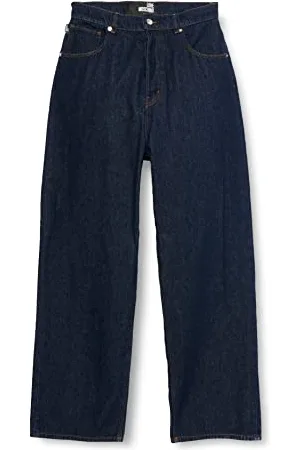 Moschino Moschino Damen Wide Leg With Skate Back Tag Casual Pants, , 32 EU