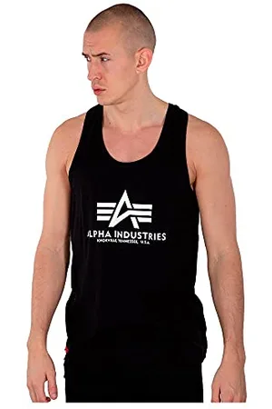 Alpha Industries Herren Basic BB Tank Top T-Shirt, Black, XL