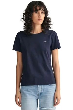 GANT Damen REG Shield SS T-Shirt, , S
